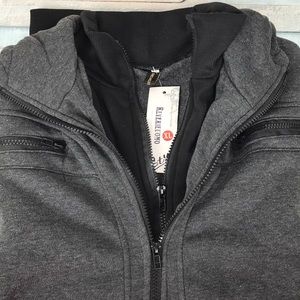 Reverievomo Men’s Gray Hoodie Sweatshirt